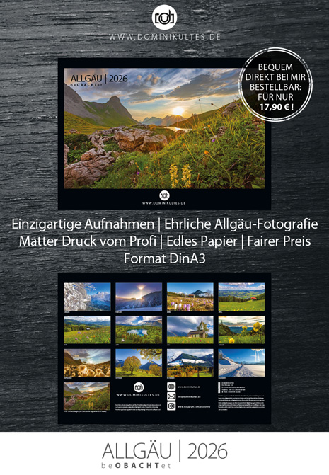 Jahreskalender 2026 von Dominik Ultes